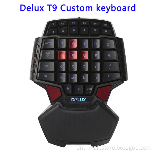 New Arrival LED Backlight Wired Mechanical Gaming Keyboard for Computer